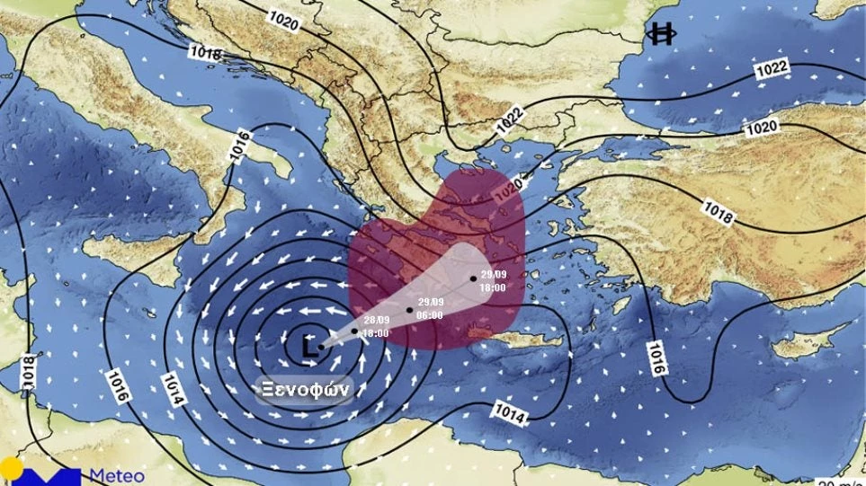 Τα τελευταία στοιχεία για την πορεία του κυκλώνα στην Ελλάδα -Τι λένε οι μετεωρολόγοι (βίντεο)